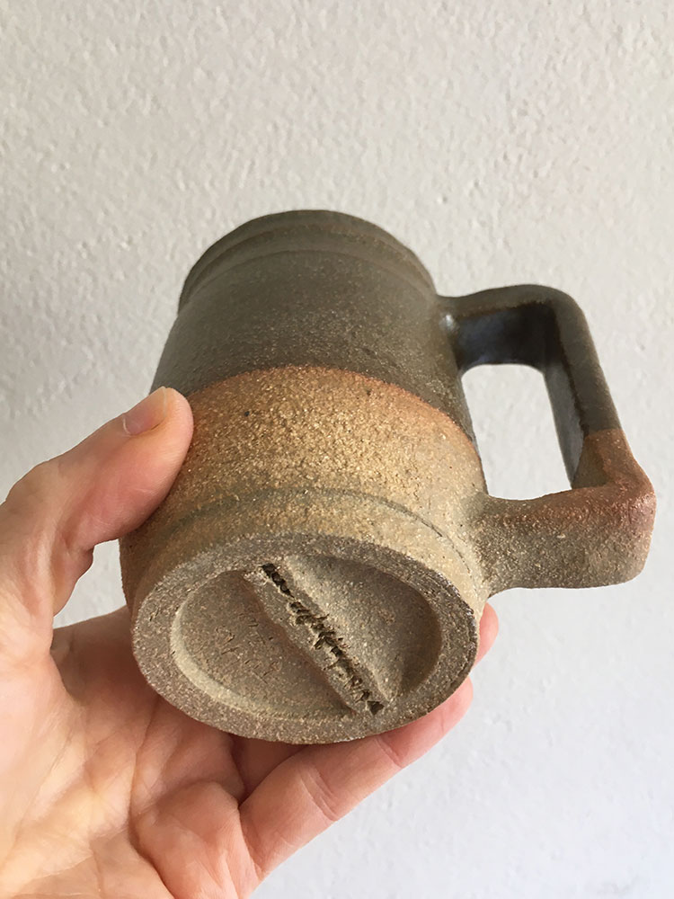 coffee mug matte bronze